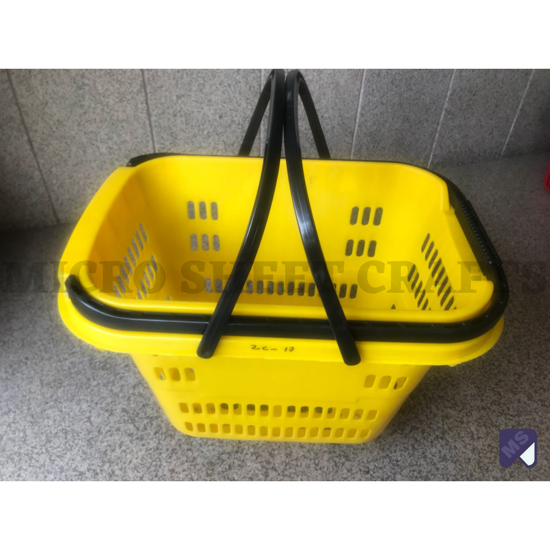 Supermarket Plastic Basket